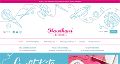 Desktop Screenshot of hawthornhandmade.com